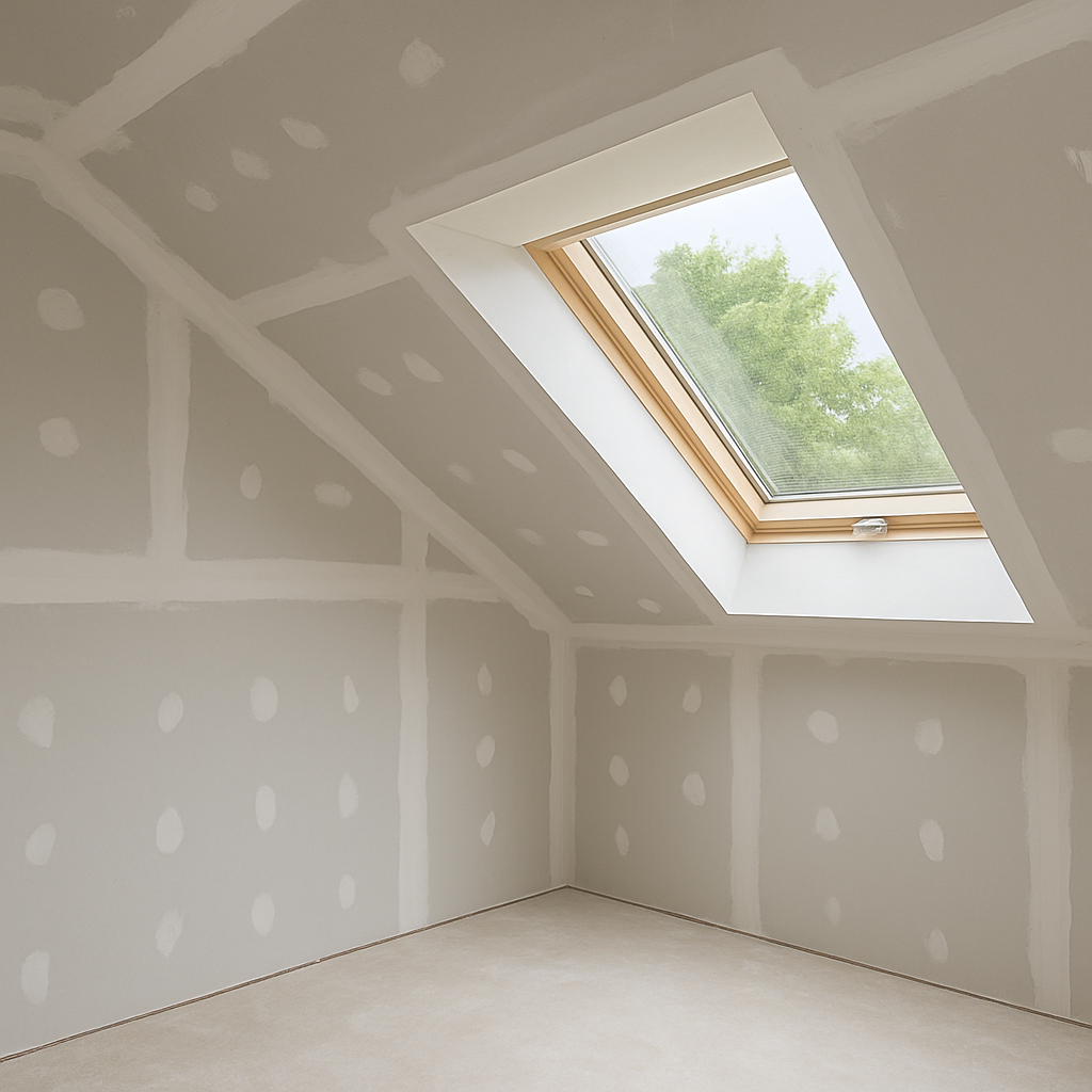 Einbau von Dachfenstern